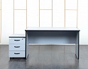Купить Комплект офисной мебели стол с тумбой  1 400х800х750 ЛДСП Серый   (СППС1к-16120)