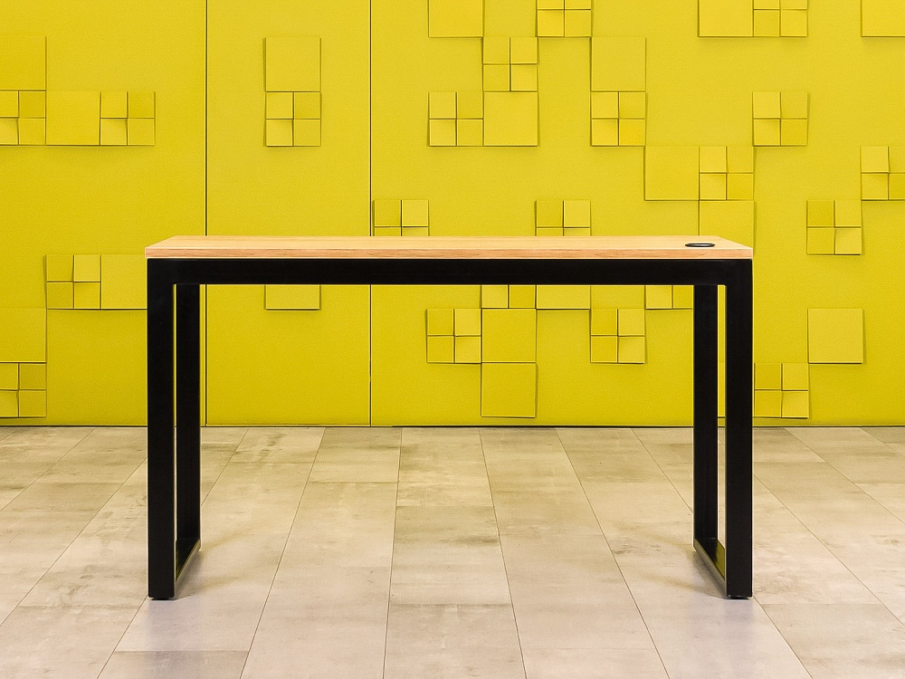 Офисный стол прямой ЛДСП Зебрано Россия  СППЗ-18075