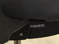 Офисное кресло для персонала на колесах HAWORTH Ткань Серый США  КПТС-21115