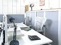 Комплект офисной мебели Herman Miller 3 200х1 650х1 180 ЛДСП Белый   (КОМБ1-13112)
