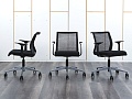 Конференц кресло для переговорной  Черный Ткань SteelCase   (КПТЧ-27062)