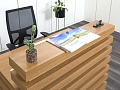 Ресепшн Орех 1 200х750х1 070    (РХ1-21083)
