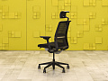 Офисное кресло руководителя на колесах Think 2 Steelcase Ткань Чёрный Германия  КРТЧ-04066