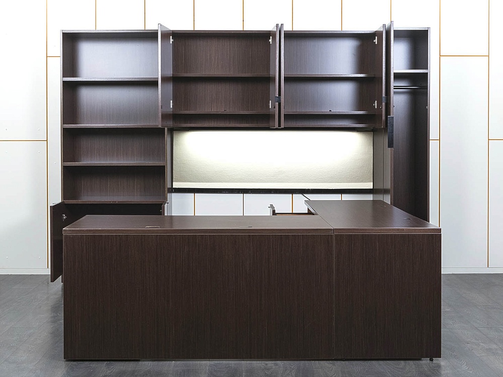 Кабинет руководителя Walter Knoll 2 130х1 830х750 ЛДСП Венге   (КРЕ-15091)
