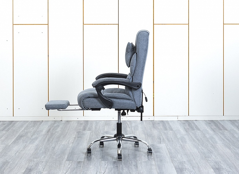 Офисное кресло руководителя   Ткань Серый   (КРТС2-05123)