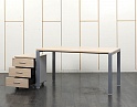 Купить Комплект офисной мебели стол с тумбой  1 400х800х750 ЛДСП Зебрано   (СППЗК-12081)