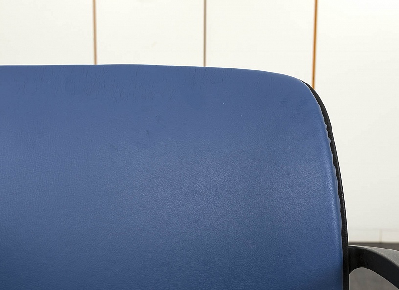 Конференц кресло для переговорной  Синий Кожзам ORGSPACE   (УДКН-12041)