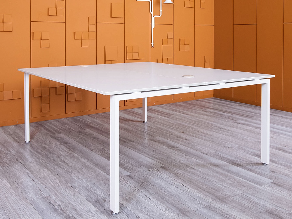 Комплект офисной мебели  1 780х1 600х735 ЛДСП Серый   (КОМС-21055)