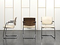 Конференц кресло для переговорной  Бежевый Кожа NEW LINE OFFICE   (УДКБ-05051)