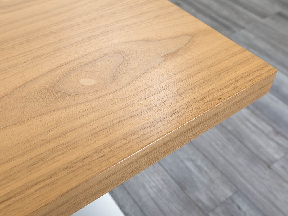 Офисный стол для переговоров  2 000х1 000х740 Шпон Зебрано   (СГПЗ-16104)