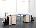 Купить Комплект офисной мебели  1 600х1 600х750 ЛДСП Зебрано   (СППЗК1-23110)
