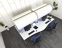 Купить Комплект офисной мебели SteelCase 2 800х1 600х1 720 ЛДСП Серый   (КОМС-29071)