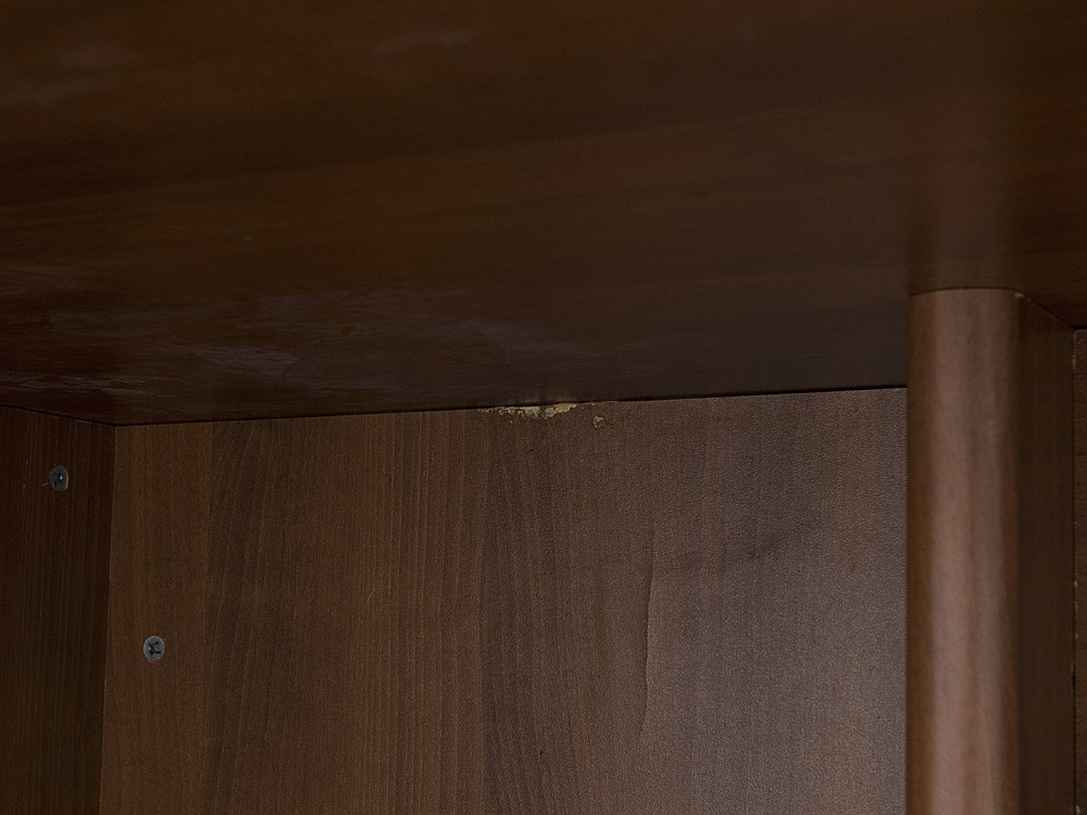 Стол для руководителя  2 450х900х760 ЛДСП Орех   (СРПХ-07084уц)