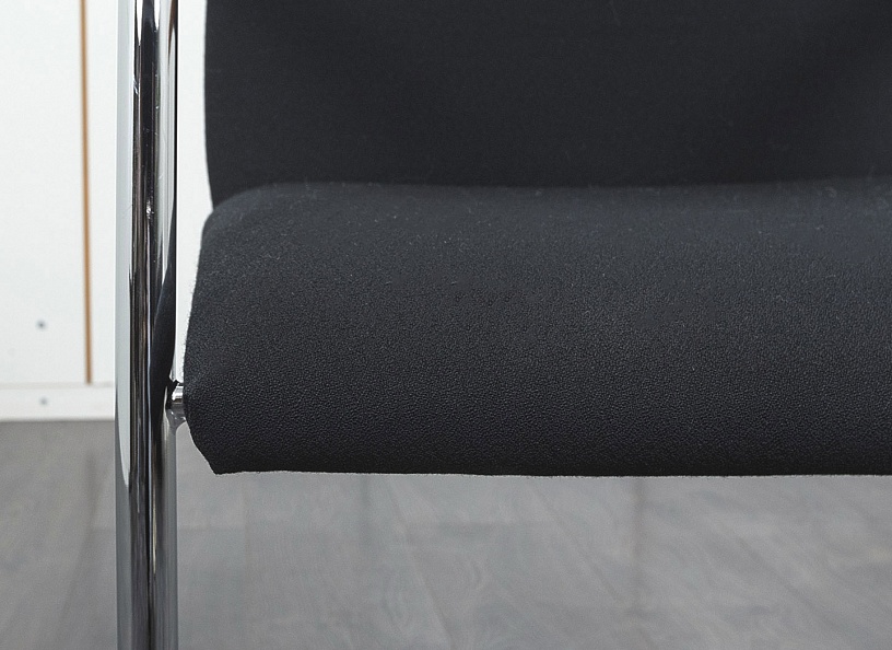 Конференц кресло для переговорной  Черный Ткань Bene   (УДТЧ-02091)