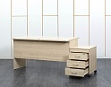 Купить Комплект офисной мебели стол с тумбой  1 400х700х750 ЛДСП Клен   (СППВК-13121)