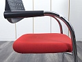 Конференц кресло для переговорной  Красный Ткань VITRA   (УДТК1-21032)