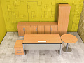 Кабинет руководителя  Steelcase ЛДСП Ольха Франция  КРЛ4-04026