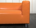 Купить Офисный диван  Кожзам Оранжевый   (ДНКО-24061)
