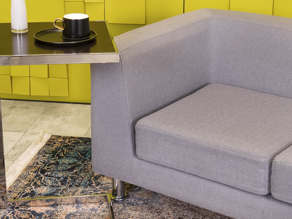 Офисный диван  Ткань Серый   ДНТС-21045