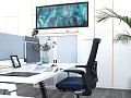 Комплект офисной мебели Herman Miller 1 600х1 650х1 180 ЛДСП Белый   (КОМБ-13112)