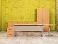 Кабинет руководителя  Steelcase ЛДСП Ольха Франция  КРЛ-04026