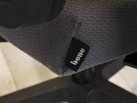 Офисное кресло для персонала на колесах BENE Ткань Серый Австрия_КПТС-150623