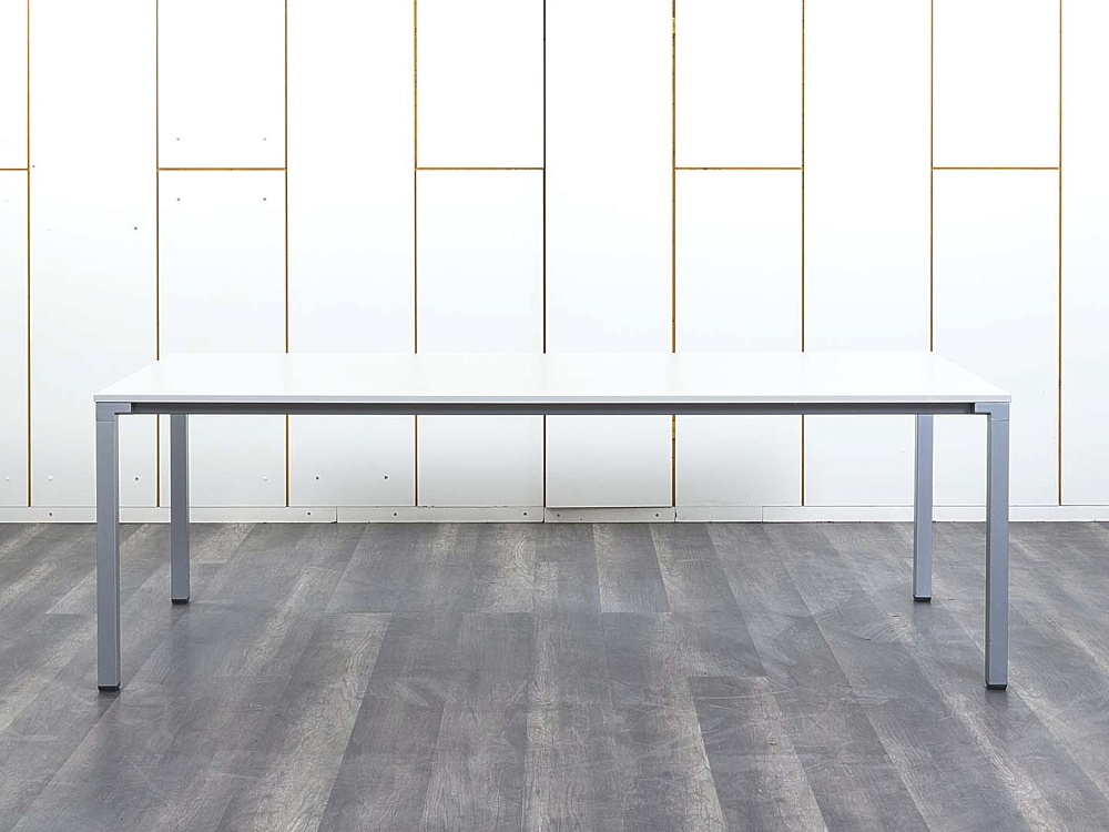 Офисный стол для переговоров SteelCase 2 200х1 000х750 ЛДСП Серый   (СГПС-07122)