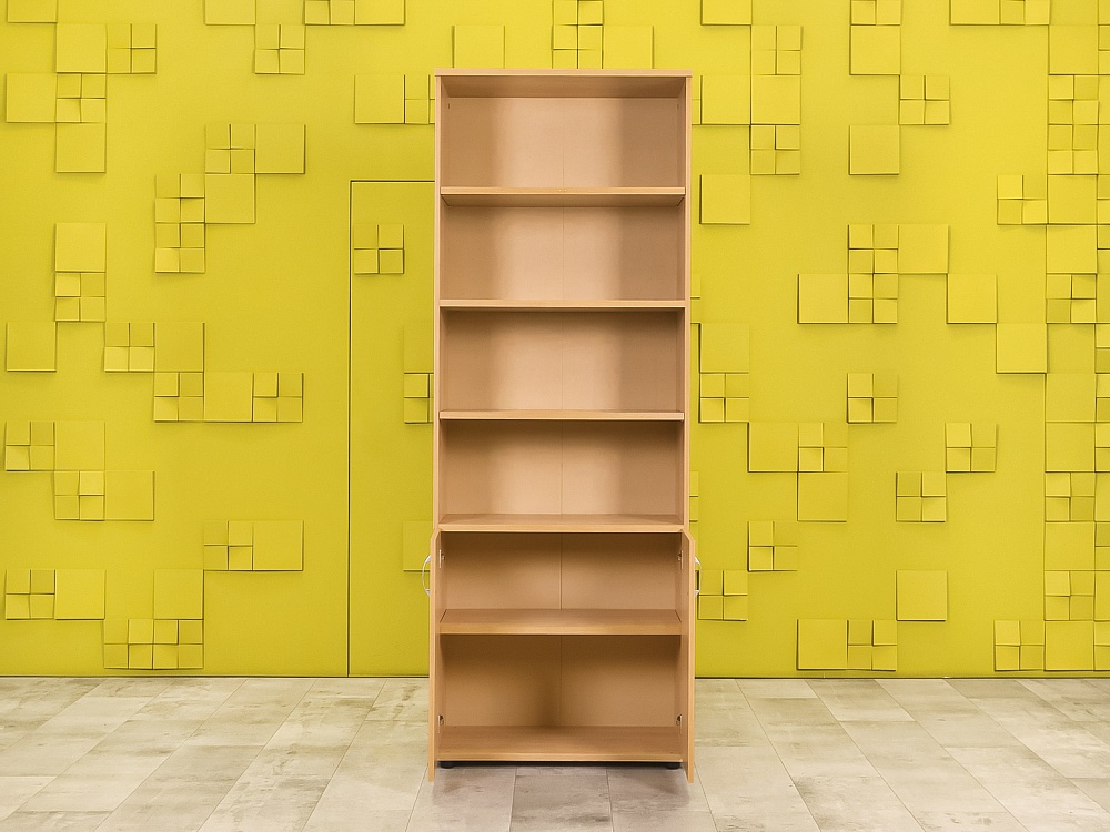 Шкаф для документов офисный ЛДСП Клен  ШДКВ-10046