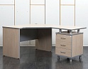 Купить Комплект офисной мебели стол с тумбой  1 200х1 600х720 ЛДСП Бук   (СПУВКП-04111)