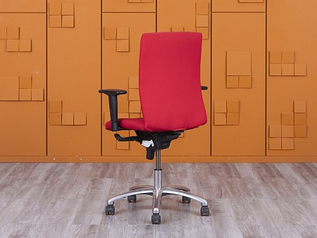 Офисное кресло для персонала   Ткань Красный   (КПТК-20085) Офисное кресло для персонала   Ткань Красный   (КПТК-20085)
