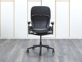 Офисное кресло руководителя  SteelCase Кожа Черный Leap B  (КРКЧ-16122)