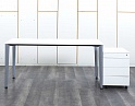 Купить Комплект офисной мебели стол с тумбой Techo 1 600х800х740 ЛДСП Белый   (СППБК1-26092)