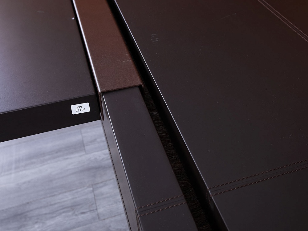 Кабинет руководителя UFFIX 2 200х2 485х760 Кожа Коричневый The Element  (КРК-22104)