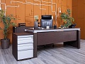 Кабинет руководителя MARTEX 1 800х800х750 Шпон Венге HAN  (КРЕ-07045)