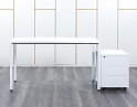 Купить Комплект офисной мебели стол с тумбой TOUR  1 400х700х760 ЛДСП Белый Light  (СППБК-13042уц)