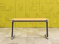 Офисный стол прямой Steelcase ЛДСП Бук Франция  СППВ-03125