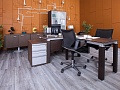 Кабинет руководителя MARTEX 1 800х800х750 Шпон Венге HAN  (КРЕ-19084)