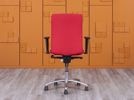 Офисное кресло для персонала   Ткань Красный   (КПТК-20085) Офисное кресло для персонала   Ткань Красный   (КПТК-20085)