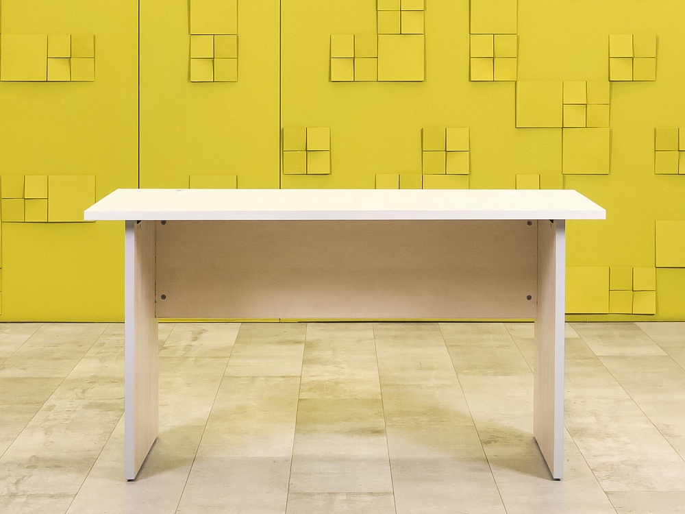 Офисный стол прямой ЛДСП Белый  СППБ-14046