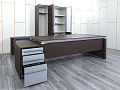 Кабинет руководителя MARTEX 2 200х1 000х750 Шпон Венге HAN  (КРЕ-05034)