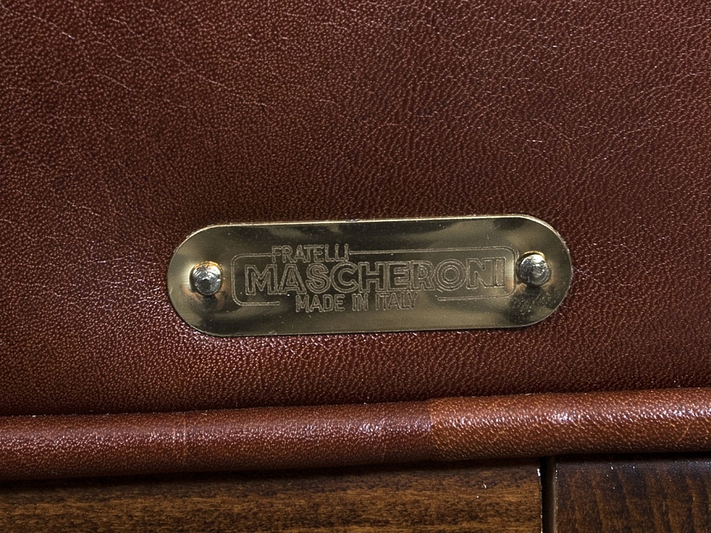 Комплект из 2-х мягких кресел Mascheroni Кожа Коричневый Executive base  (КНККк-01083)