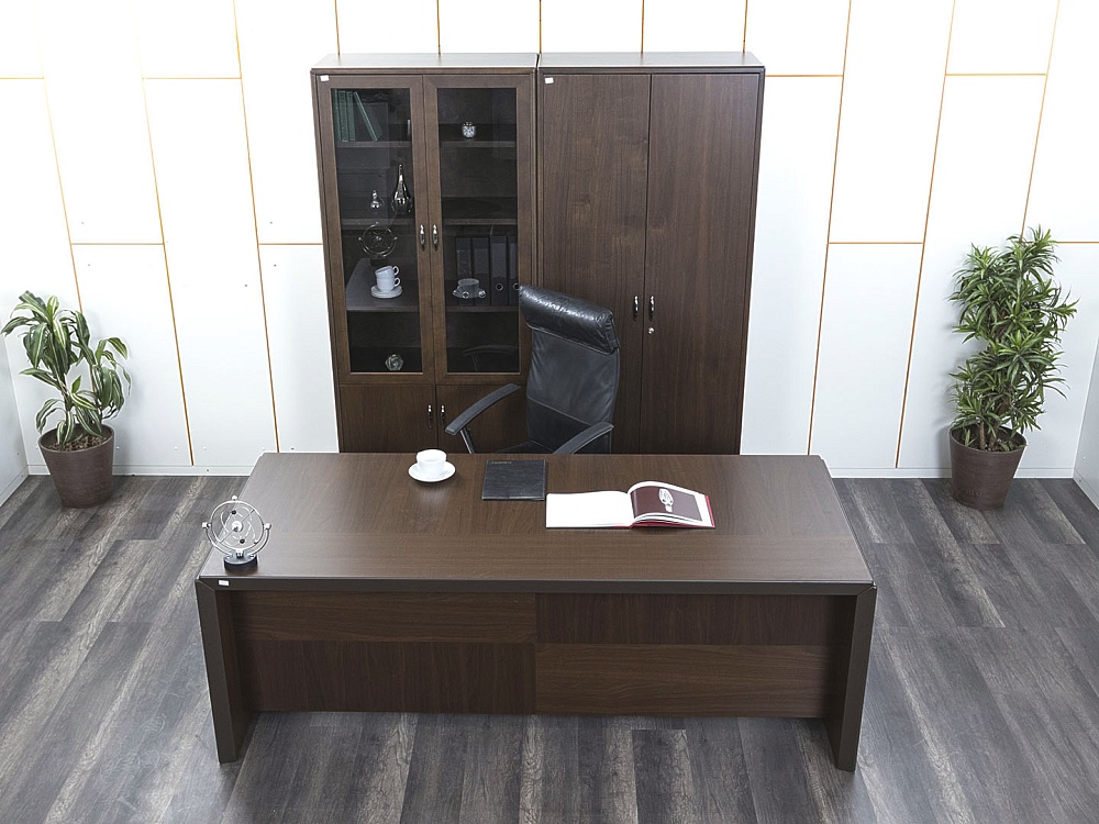 Кабинет руководителя Palladio 2 200х950х770 Шпон Орех   (КРХ-11042)