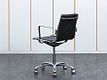Офисное кресло руководителя  LUXY Кожа Черный Light B  (КРКЧ-16121)