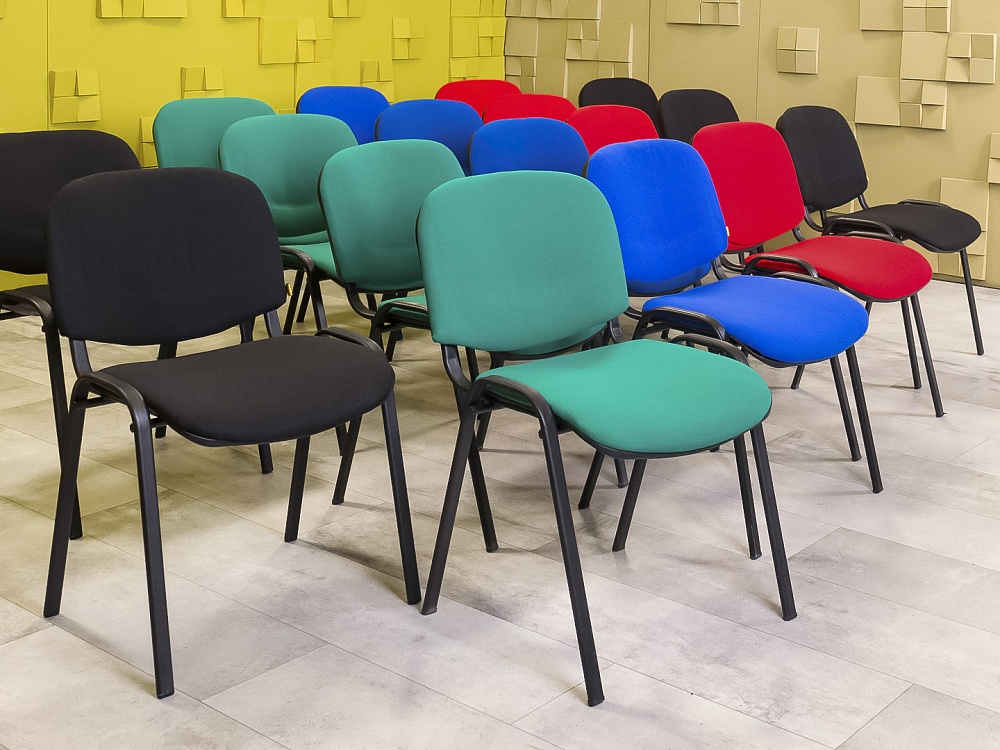 Стул на ножках Ткань Чёрный Россия_Изо(а)