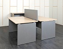 Купить Комплект офисной мебели  1 400х800х750 ЛДСП Зебрано   (КОМЗ1-08011)