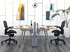 Комплект офисной мебели Herman Miller 1 600х1 700х730 ЛДСП Орех   (КОМХ-19082)
