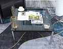 Купить Журнальный столик Loft Concept 700х700х370 Стекло Серый Le Corbusier  (СЖПС-09044)