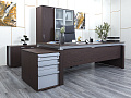 Кабинет руководителя MARTEX 2 200х1 000х750 Шпон Венге HAN  (КРЕ-05034)