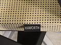 Офисное кресло руководителя на колесах HAWORTH Алькантара Бежевый США  КРКБ-17125