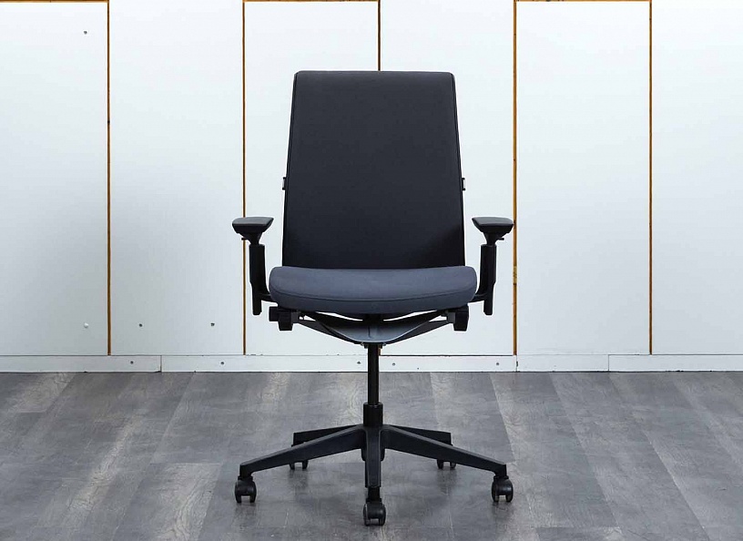 Офисное кресло руководителя  SteelCase Ткань Серый   (КРТС-17023)
